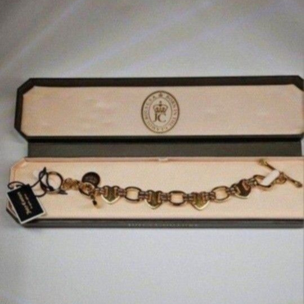 Juicy Couture Gold Charm Bracelet